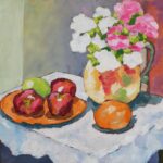 The Majolica Pitcher - 16x20 - Oil.