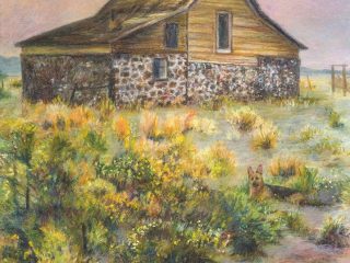Aleta's Barn - 20x16 - Pastel - $745.