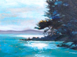 REFLECTION IN MONTEREY BAY