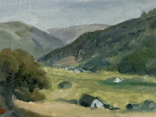 CARMEL VALLEY - LONG GONE - 5x7 - $375.