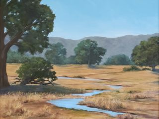 MAJESTIC OAKS - OIL - 24x20. Available.