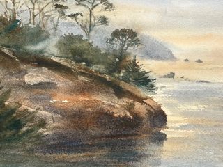Point Lobos - Watercolor - SOLD