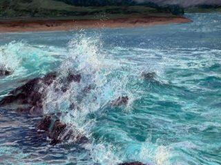 Past Present - Pastel - 20"x16"