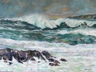 POWERFUL BEAUTY - OIL - SOLD.