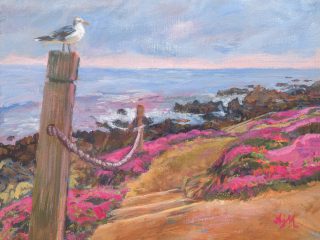 Yakitori - 8x10- Acrylic-$345.