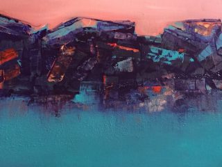 2020 - Acrylic - 16” x 31” - $900