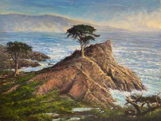 COASTAL SENTINELS-Oil on Canvas 16' x 20'- Original Studio painting. Reproductions available
