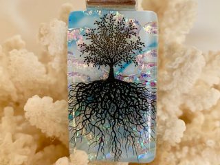 TREE OF LIFE - on Dichroic - $85.00