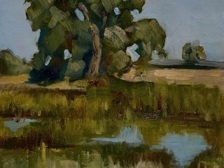 REFUGE IN THE WETLANDS 8"x10"- $375.